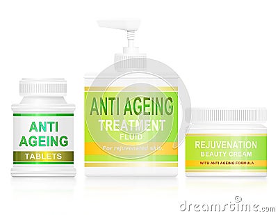 Anti ageing concept. Stock Photo