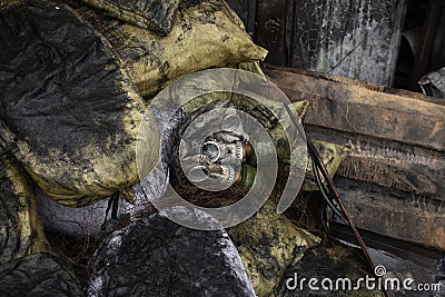 Anti-government protests in the center of Kiev Editorial Stock Photo