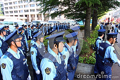 Anti-Nuclear Protests in Japan Editorial Stock Photo