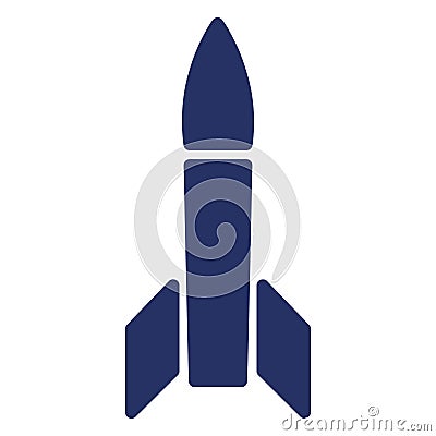 Anti radar missile Isolated Vector Icon which can easily modify or edit Vector Illustration