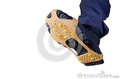 Anti-slip boot Stock Photo