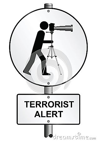 Anti-terrorism Vector Illustration