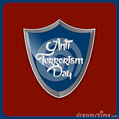 Anti Terrorism Day Stock Photo