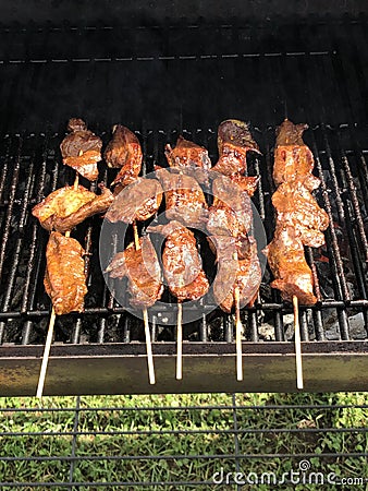 Anticuchos Stock Photo