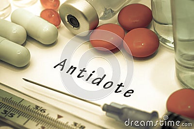 Antidote Stock Photo