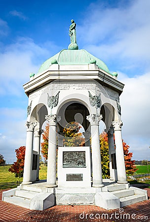 Antietam National Battlefield Stock Photo