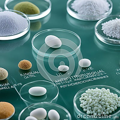 antifungal pharmaceuticals meticulously Stock Photo