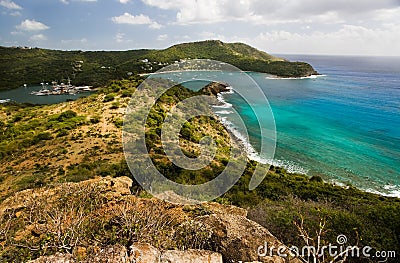 Antigua Explorations Stock Photo