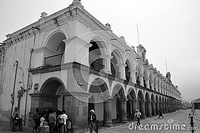 Palacio Municipal of Antigua Guatemala Editorial Stock Photo