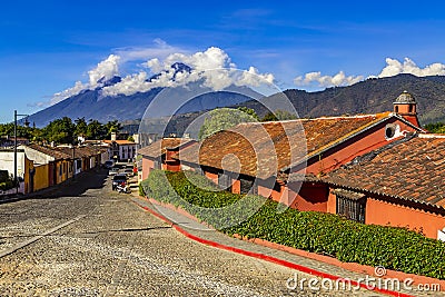 Antigua city, Guatemala Stock Photo