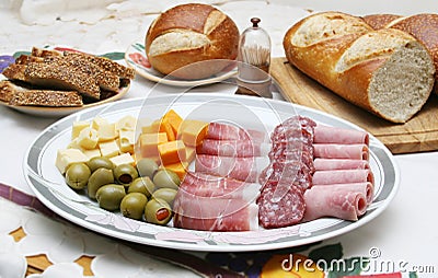 Antipasto. Stock Photo