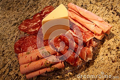 Antipasto Stock Photo