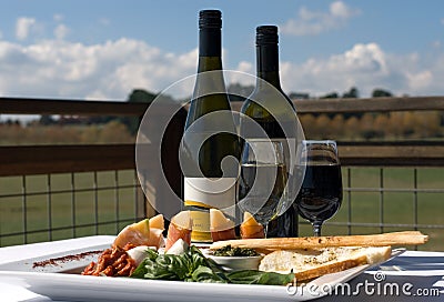 Antipasto Platter Stock Photo