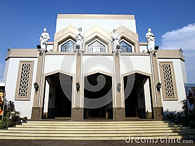 Antipolo Cathedral or the Our Lady of Peaceful and Safe Voyage Cathedral. Editorial Stock Photo