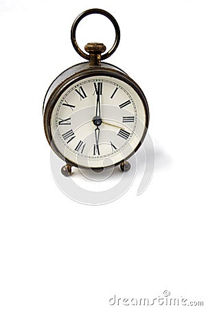 Antique alarm clock Stock Photo