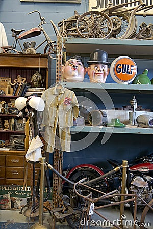 Antique Archeology American Pickers History Channel TV Show Editorial Stock Photo