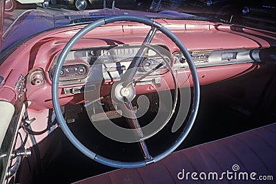 Antique cars in Hollywood, California Editorial Stock Photo