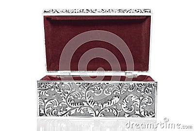 Antique casket Stock Photo