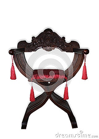 Antique chair Stock Photo