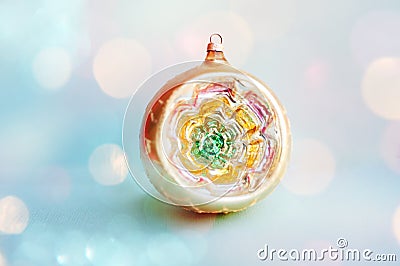 Antique Christmas ornament Stock Photo