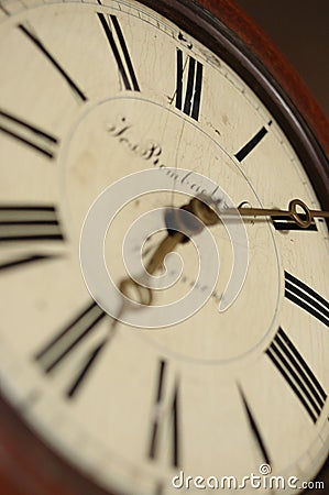 Antique Clock-face Stock Photo