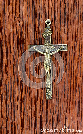 Religious cross Stock Photo