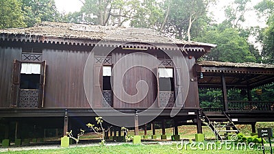 Antique Ethnic house Editorial Stock Photo