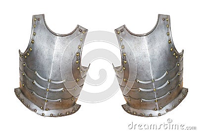 Antique European Knight Armor Stock Photo