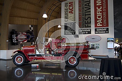 Antique fire truck Editorial Stock Photo