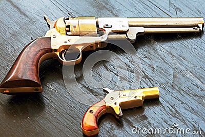 Antique Firearms Stock Photo