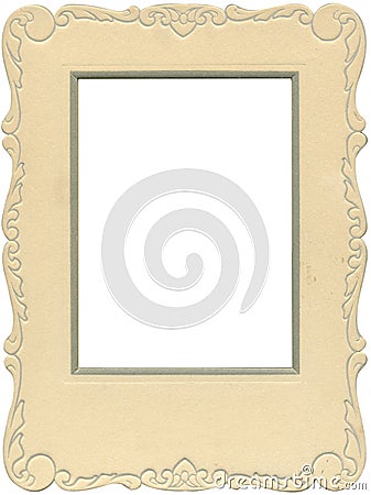 Antique frame Stock Photo