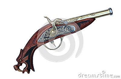 Antique gun Stock Photo