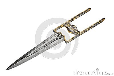 Antique Indian dagger katar Stock Photo