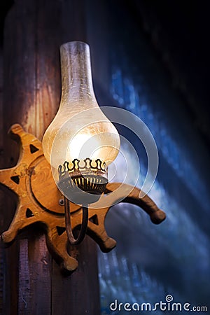 Antique lamp Stock Photo