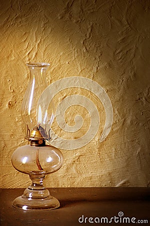 Antique Lamp Stock Photo