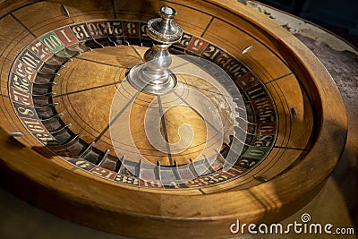 1897 Roulette Table Editorial Stock Photo
