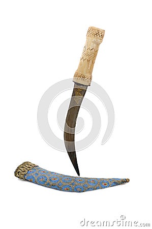 Antique Persian dagger Stock Photo