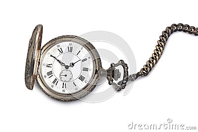 Antique pocket watch Stock Photo