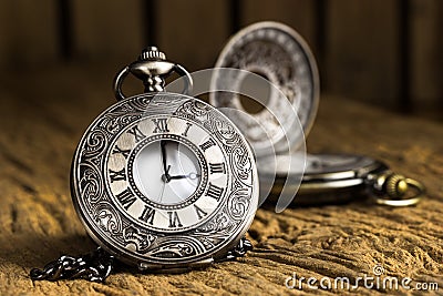 Antique pocket watch Stock Photo