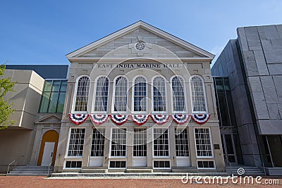 East India Marine Hall, Salem, Massachusetts, USA Editorial Stock Photo