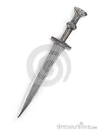 Antique Roman Dagger Stock Photo