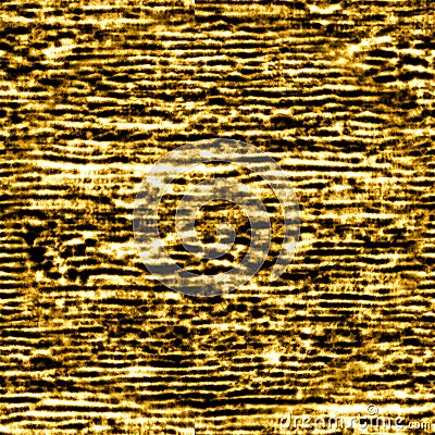 Antique Seamless Background. Bright Gold Grunge Stock Photo