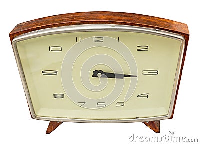 Antique table clock Stock Photo