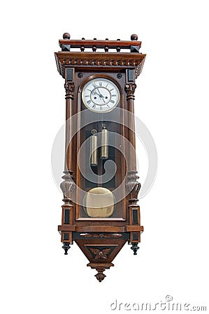 Antique wall clock Stock Photo