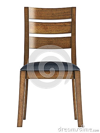 Antique wooden chair Stock Photo