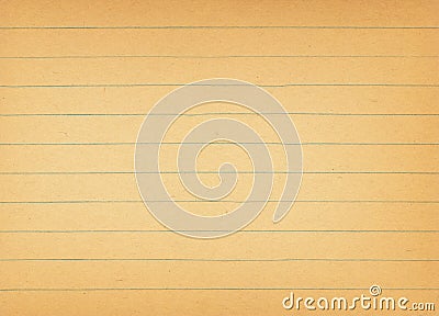 Antique,Yellowed Notebook Paper Stock Photo