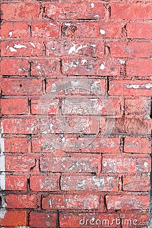 Oldtime oldfashion brickwork stucco Stock Photo