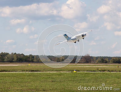 Antonov An-158 Editorial Stock Photo