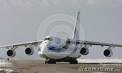 ANTONOV 124 - 100 Editorial Stock Photo