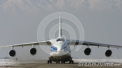 ANTONOV 124 - 100 Editorial Stock Photo